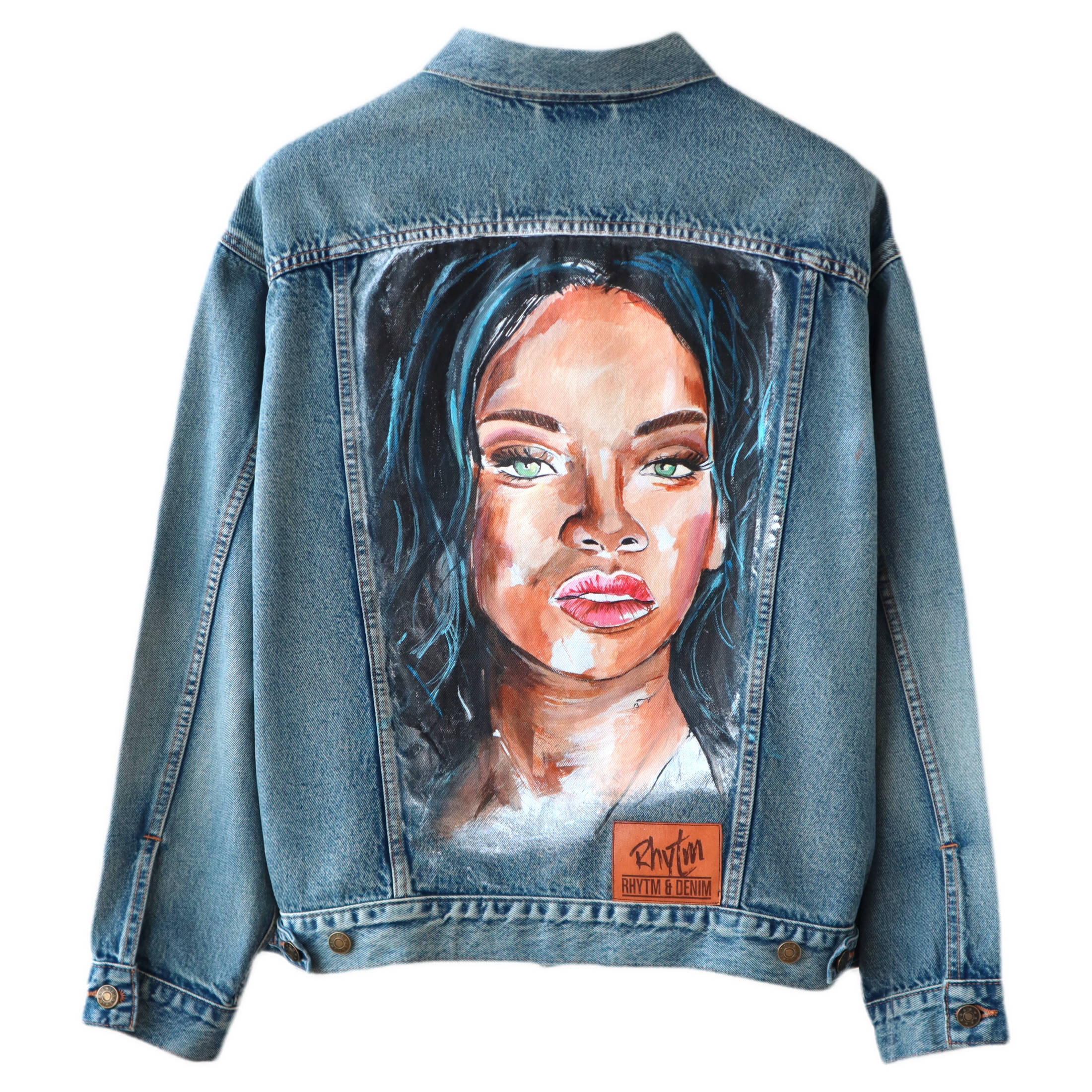 Rihanna Jacke, Rückseite