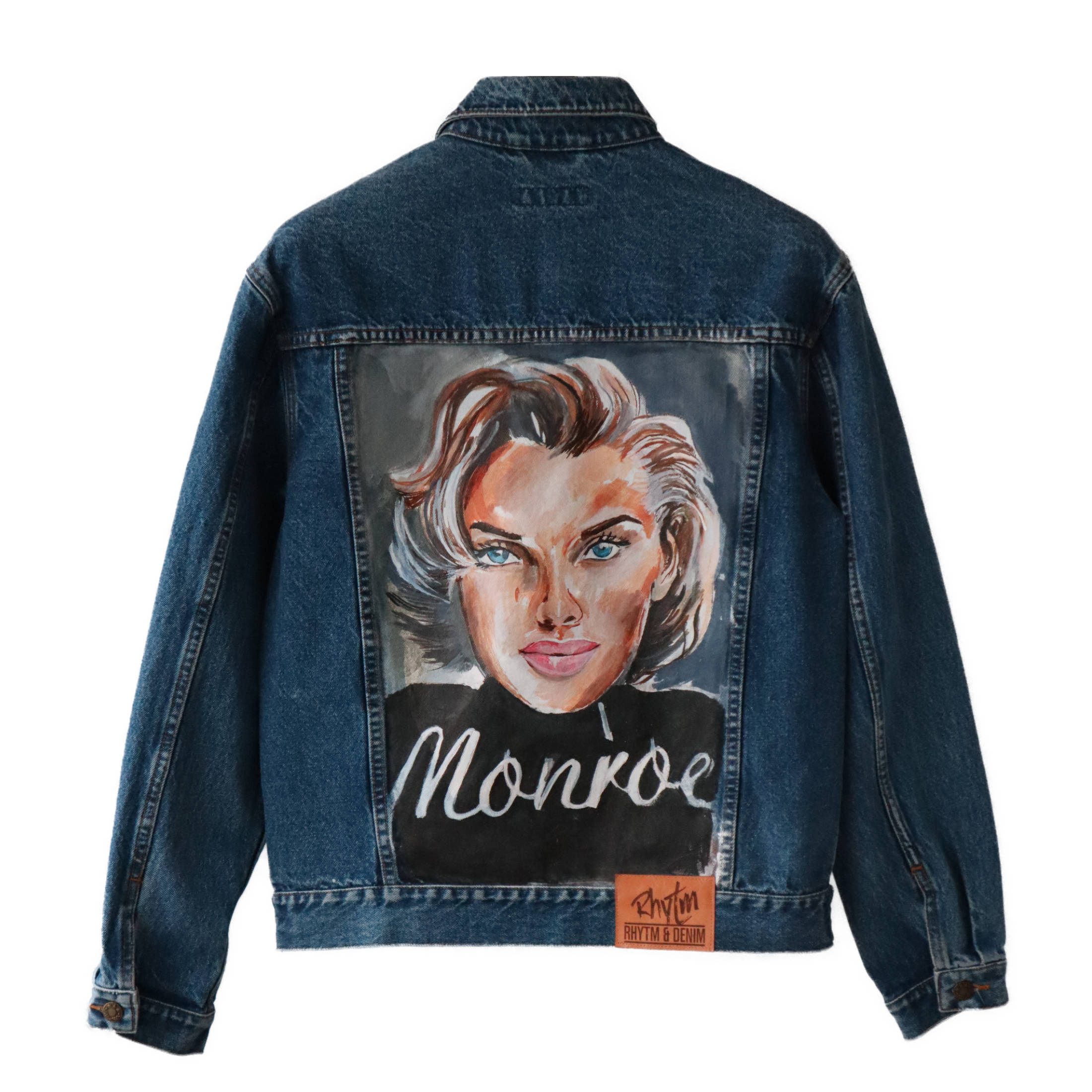 Marylin Monroe Jacke, Rückseite