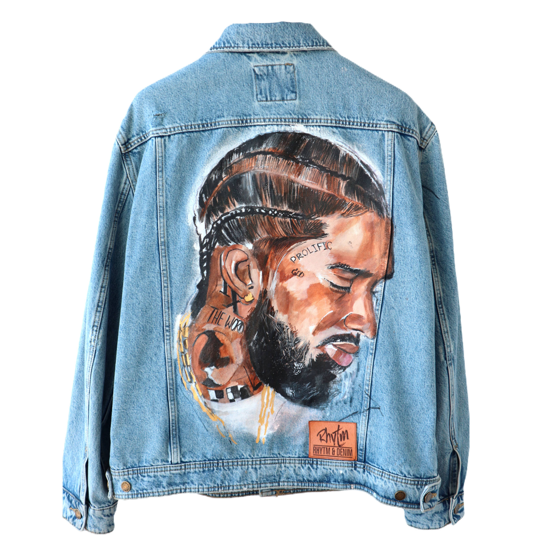 Nipsey Jacke, back